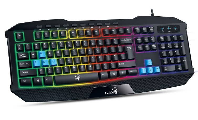 Genius Scorpion K215 Gaming Keyboard 7-Colour Backlight