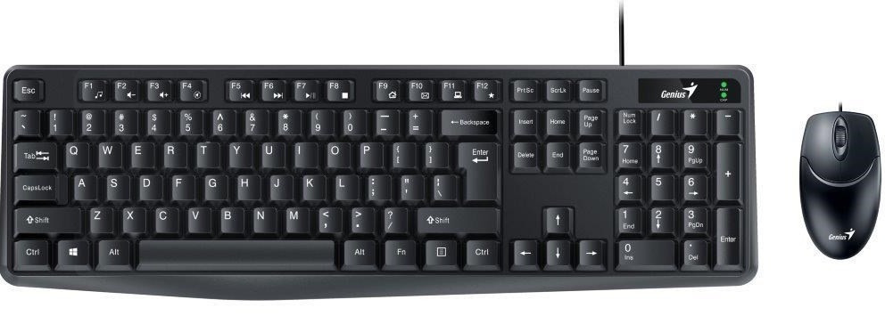 Genius KM-170 Wired Keyboard and Mouse