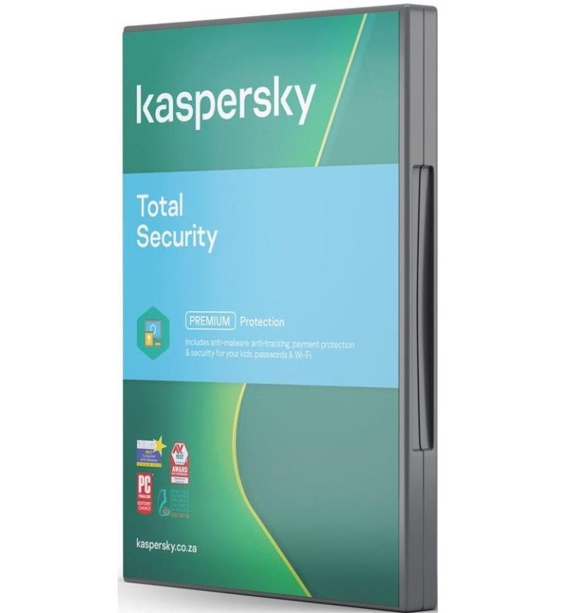 Kaspersky Total Security 2021 Three User 1 Year License
