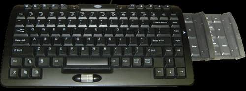 Okion Zaps USB Mini Keyboard with Storable Numeric Keypad