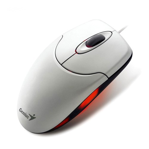 Genius NetScroll 120 PS/2 Optical Mouse 800 Dpi White