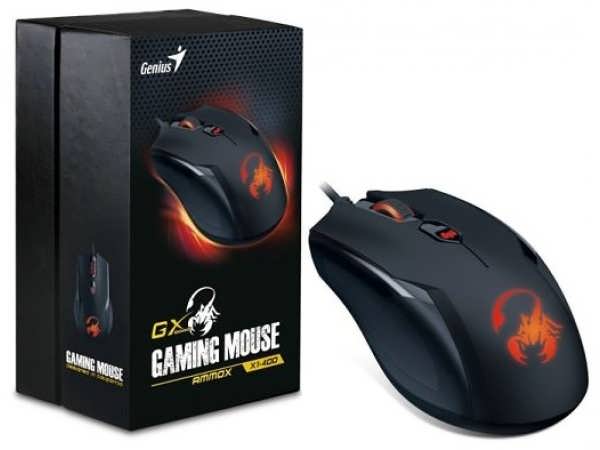 Genius Ammox X1-400 Gaming Mouse 6-Button 3,200Dpi