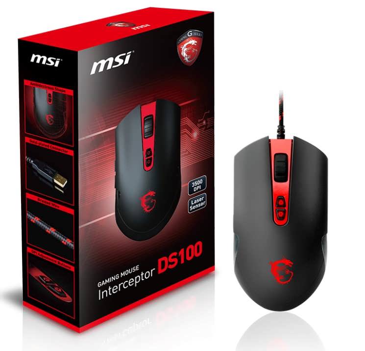 msi interceptor ds b1 gaming mouse review