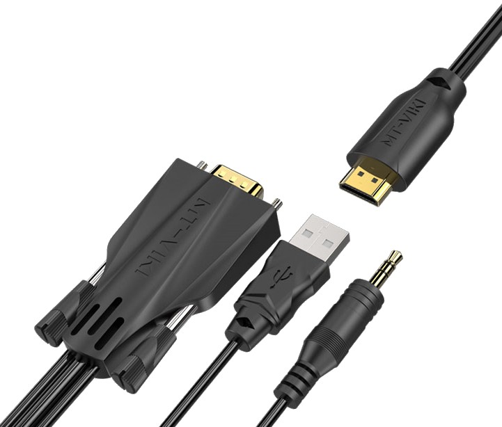 MT-Viki VGA to HDMI Converter Cable 1.8 Meter