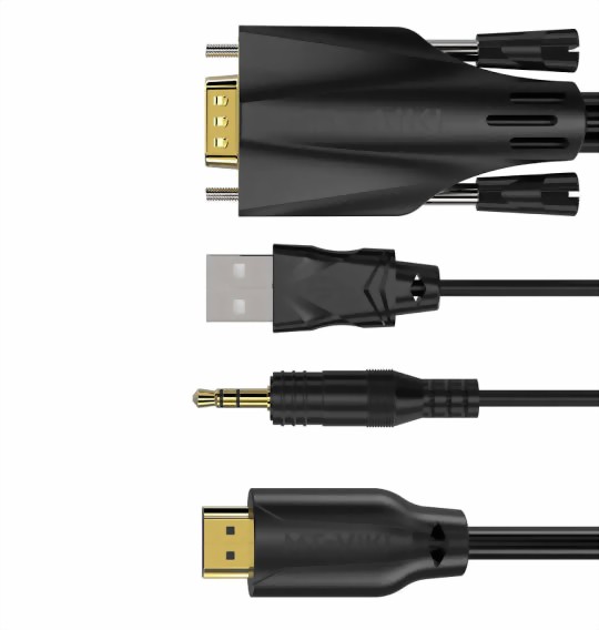 MT Viki VGA to HDMI with Audio Converter Cable 3 Meters