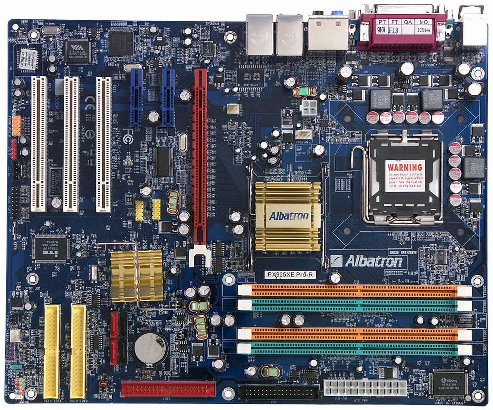Albatron PX925XE Pro-R Intel Socket 775 925XE/ICH6R Chipset