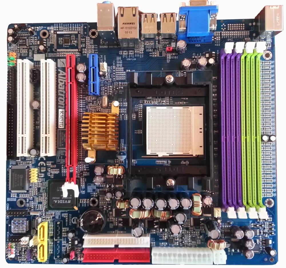 Albatron KM516 Motherboard AMD Socket 939 nVidia nForce 410