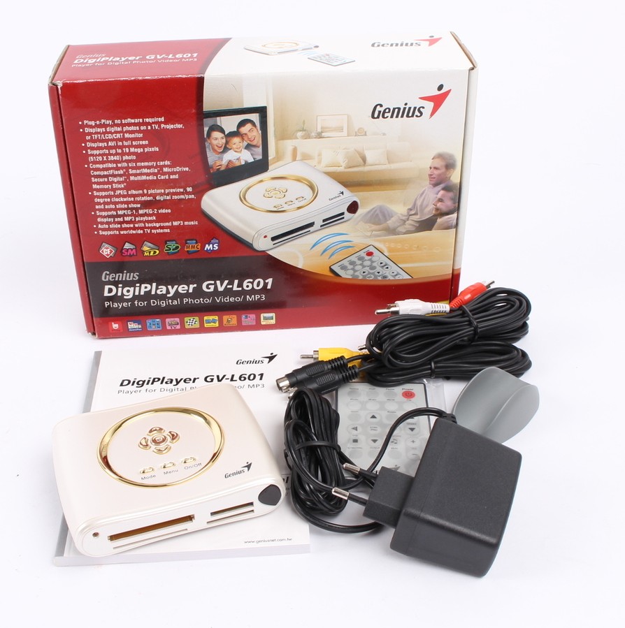 Genius GV-L601 Multi TV Viewer MPEG-1, MPEG 2 and MP3