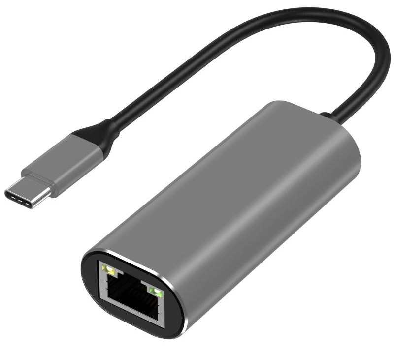 USB-C LAN 1000Mbps with PD Charging Port