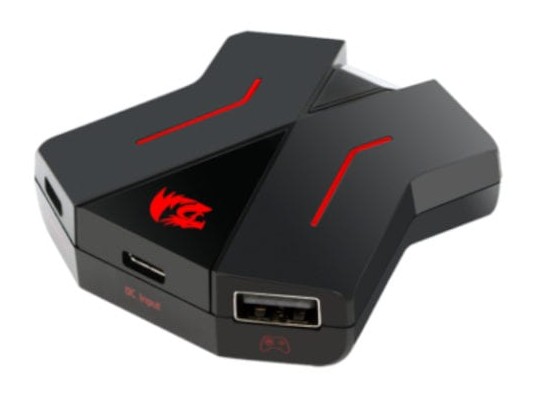 Redragon Eris Gamepad to Mouse and Keyboard Converter Adapter