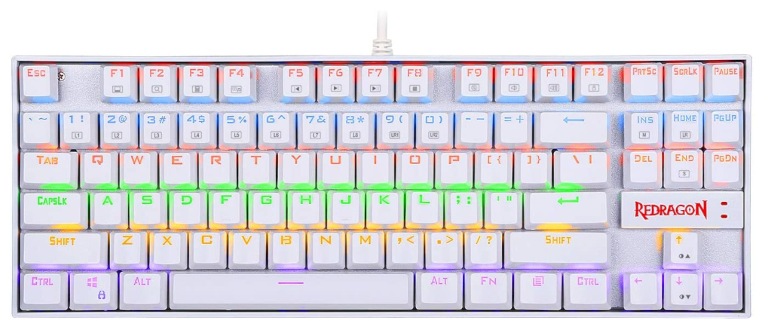 Redragon Kumura Wired RGB 10Keyless Keyboard