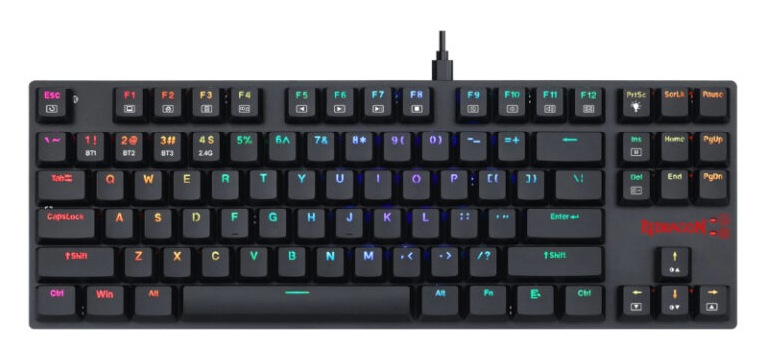 Redragon APS TKL Super Slim Wired RGB Keyboard
