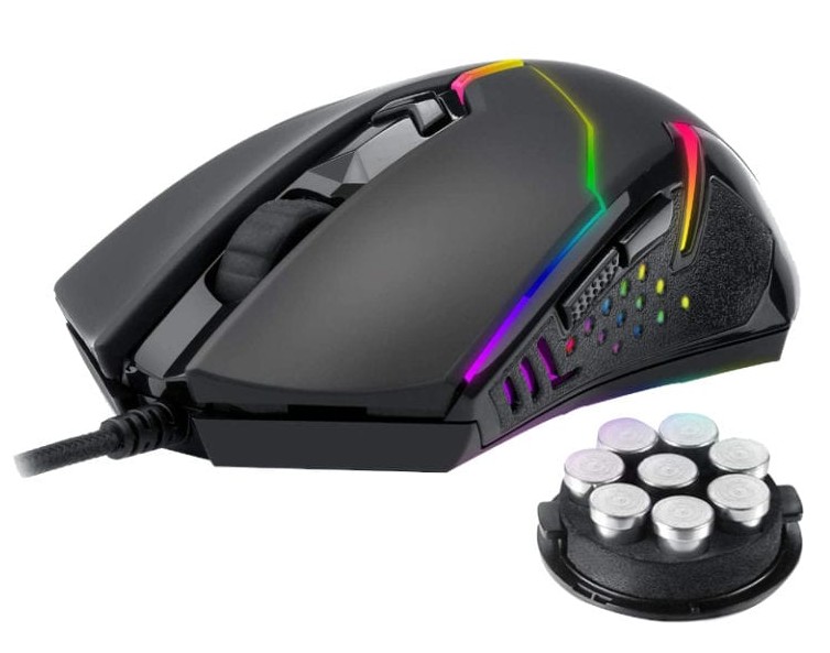 Redragon Centrophorous RGB Gaming Mouse Wired 7200DPI