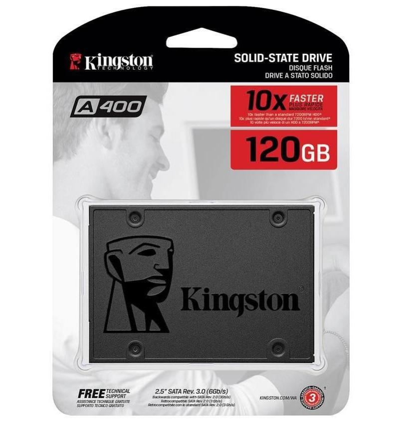 Kingston A400 Series 120GB 2.5inch SSD