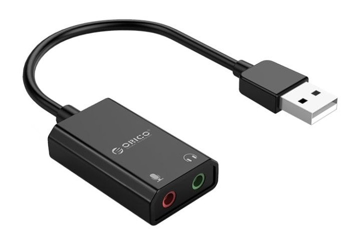 Orico USB 2.0 External Sound Adapter 10cm