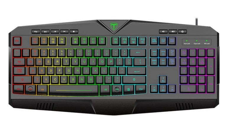 T-Dagger Submarine RGB Colour Lighting Keyboard Wired