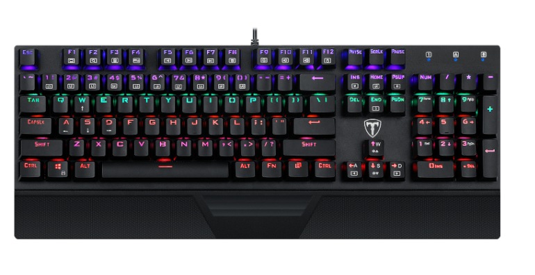 T-Dagger Destroyer Rainbow Backlit Gaming Mechanical Keyboard