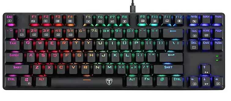T-Dagger Bora Tenkeyless RGB LED Mechanical Gaming Keyboard