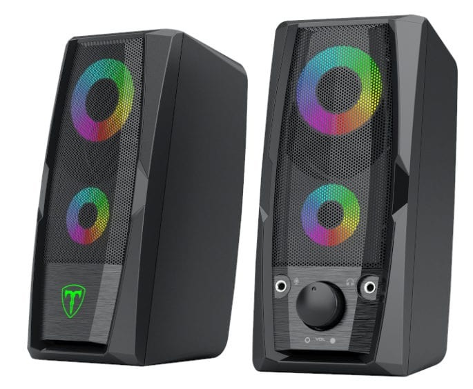 T-Dagger 2 x 3W 3.5mm RGB Speakers