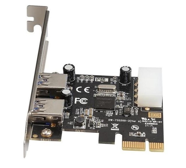 Diewu 2-Port USB 3.0 Expansion Card PCI-E