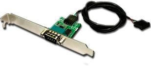 Chronos 1 Port Serial (RS232) Internal USB on Motherboard Plug