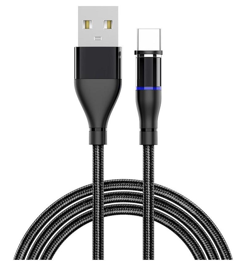 Appacs Round Magnetic USB Type C Charging Cable 1 Meter