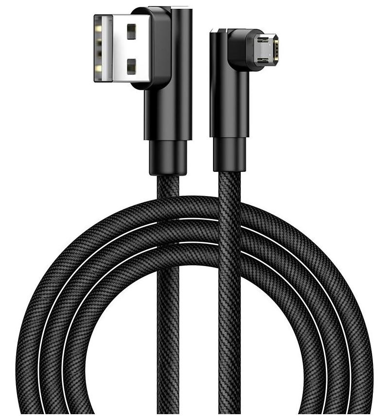 Appacs USB to Micro USB 90 Degree Sync and Charge 1 Meter