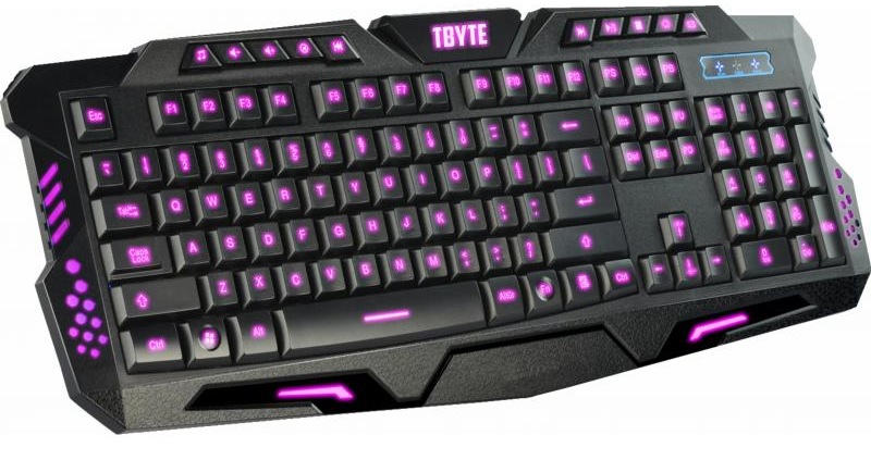 Tbyte 3-Colour Backlight USB Gaming Keyboard