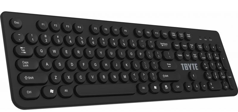 Tbyte Desktop Keyboard Wired Rounded Keys