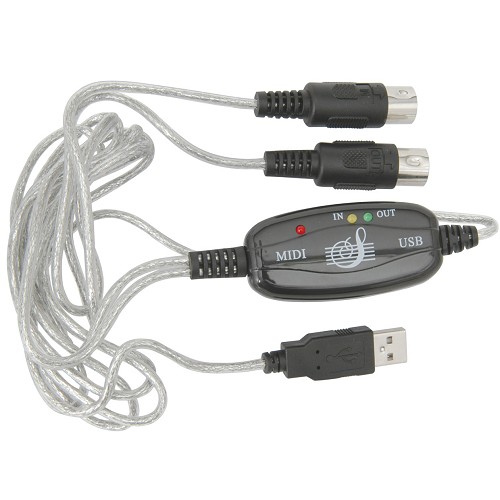 USB to MIDI Music Studio Adapter 1 in 1 out MIDI Connectors