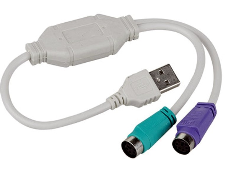 USB to PS/2 Mouse and Keyboard Adapter