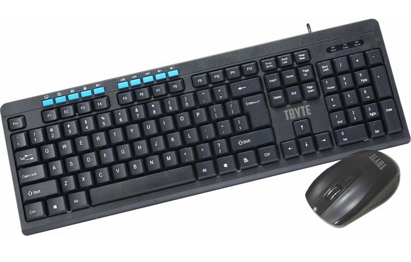 Tbyte C105 Wireless 2.4Ghz Keyboard and Mouse Combo