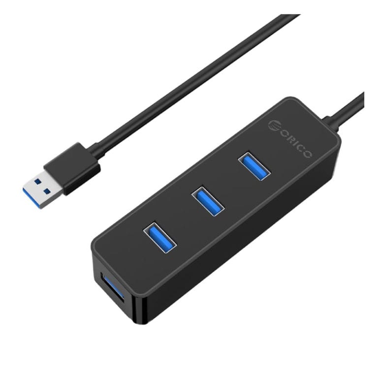 Orico 4 Port USB 3.0 Hub 30cm USB 3.0 fixed cable
